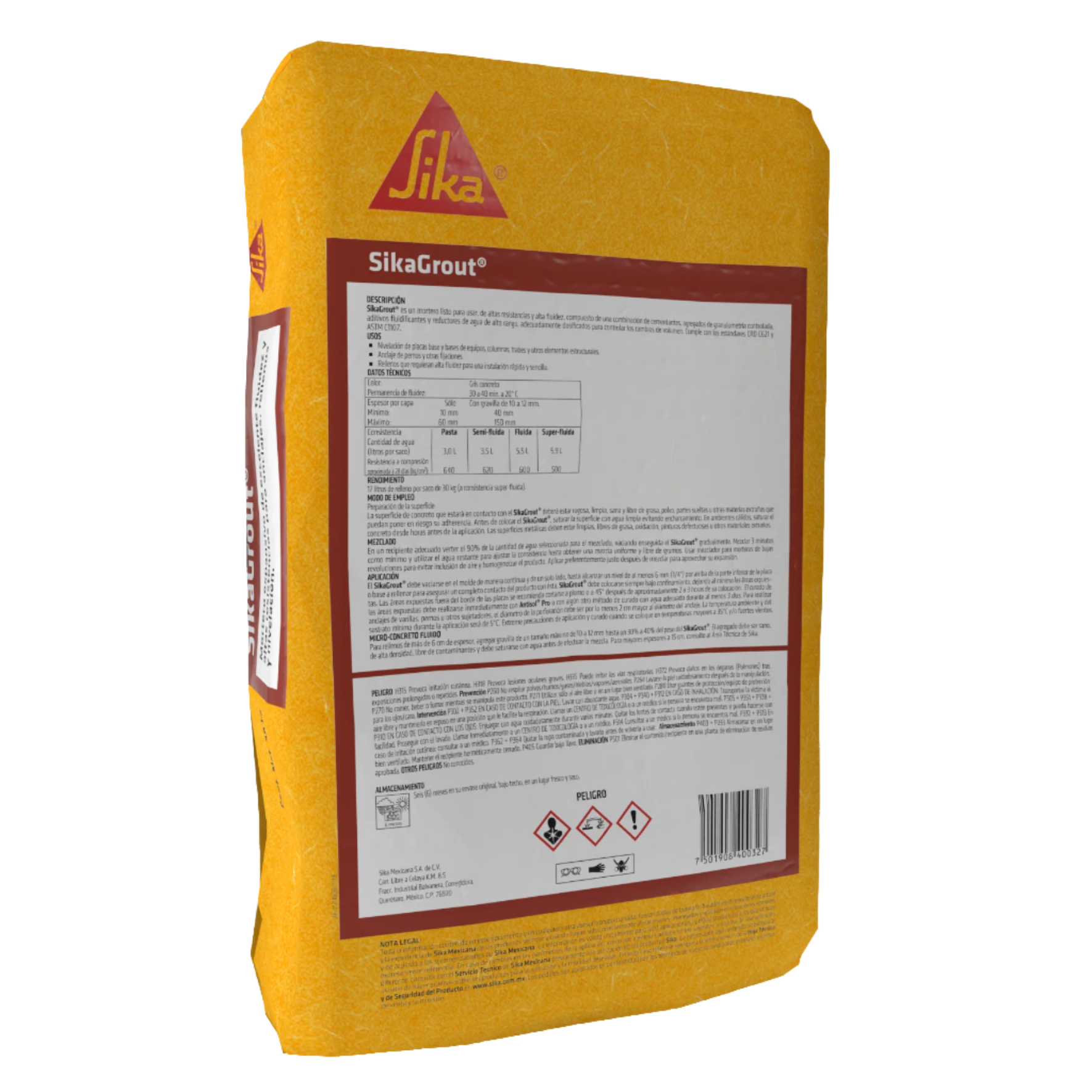 40 sacos 25 Kg Aditivo SIKAGROUT