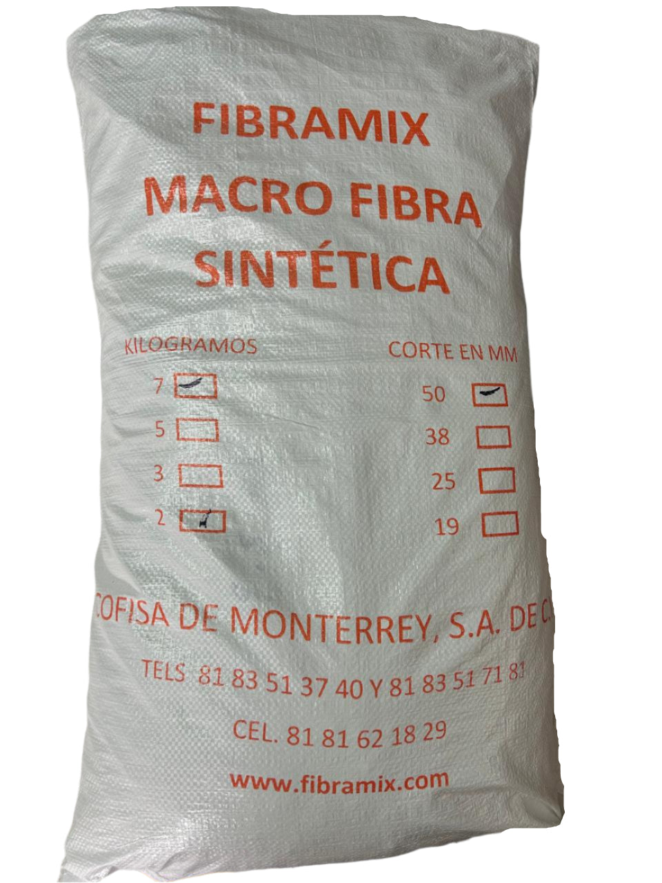 Fibramix Macro Fibra Sintética