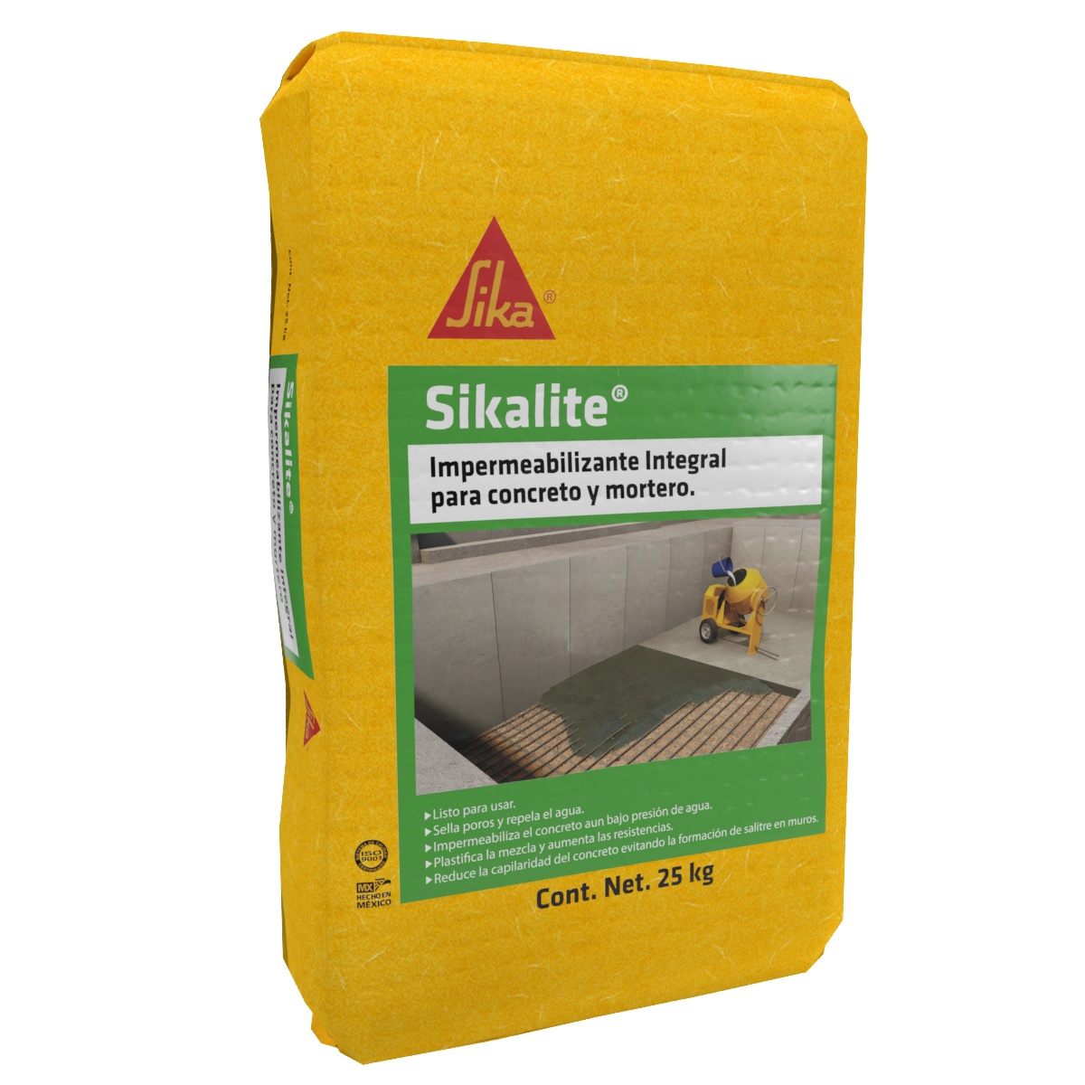 Impermeabilizante Integral en Polvo para Concreto y Mortero Sikalite