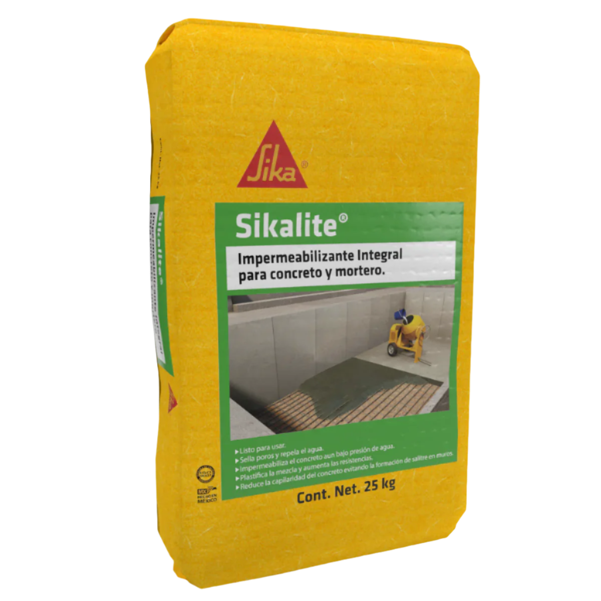 Impermeabilizante Integral en Polvo para Concreto y Mortero Sikalite