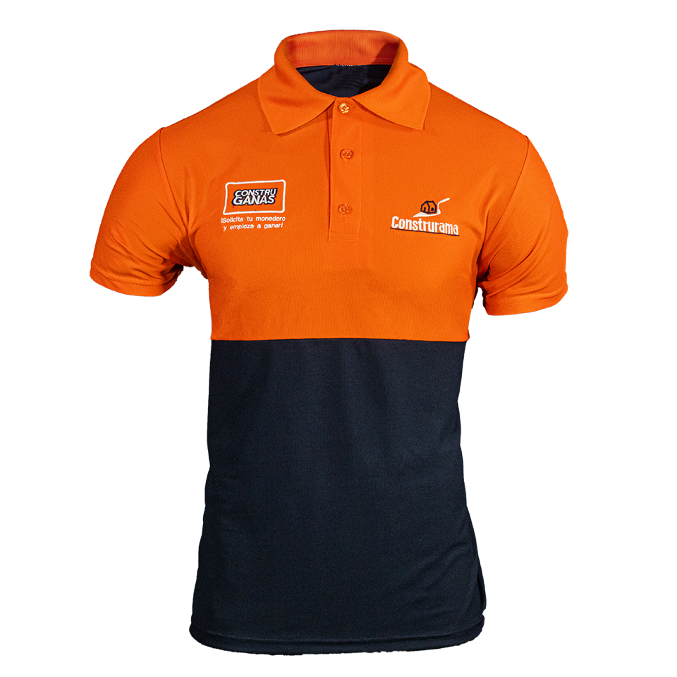 Playera polo Construrama Caballero