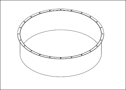 Brida Inferior Diam 800Mm