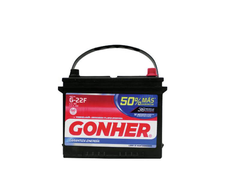 Acumulador G-22F GONHER 12V SA 40022