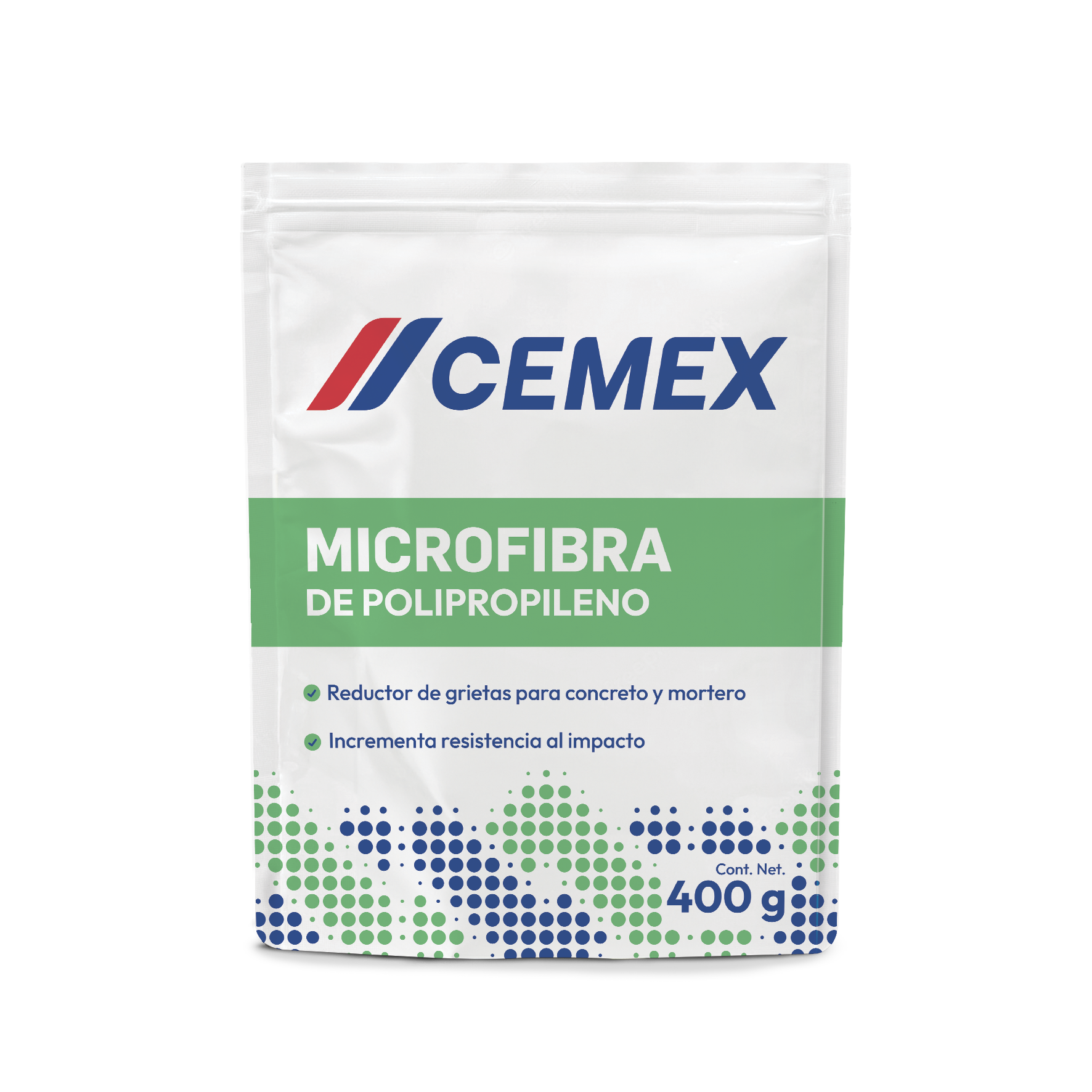 Caja de Microfibra de Polipropileno CEMEX - 400 gr
