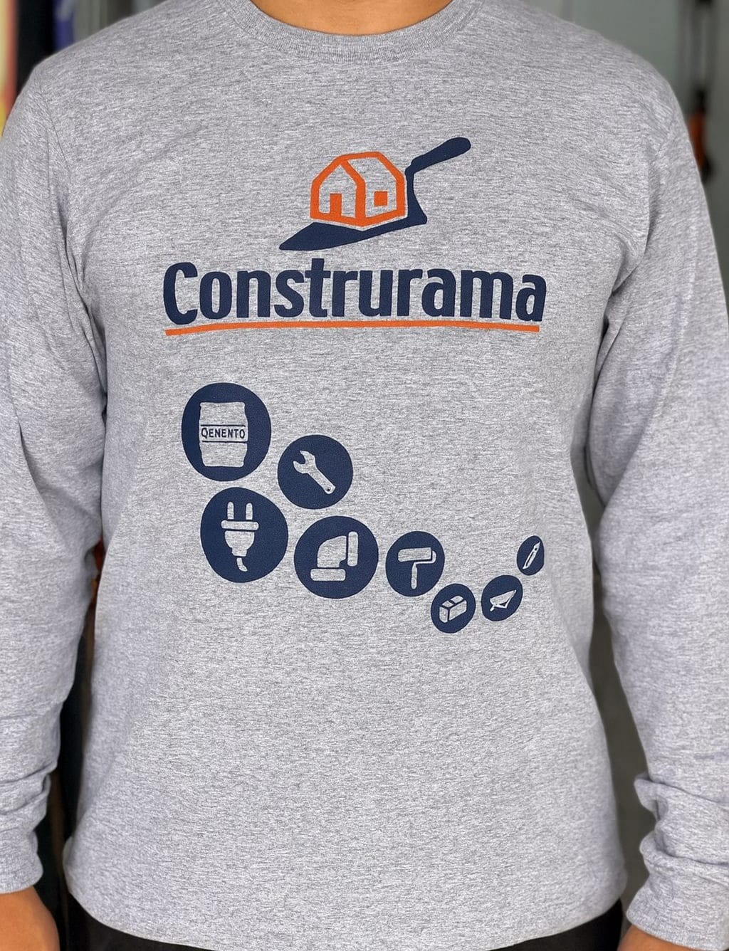 Playera Manga Larga Construrama Unisex