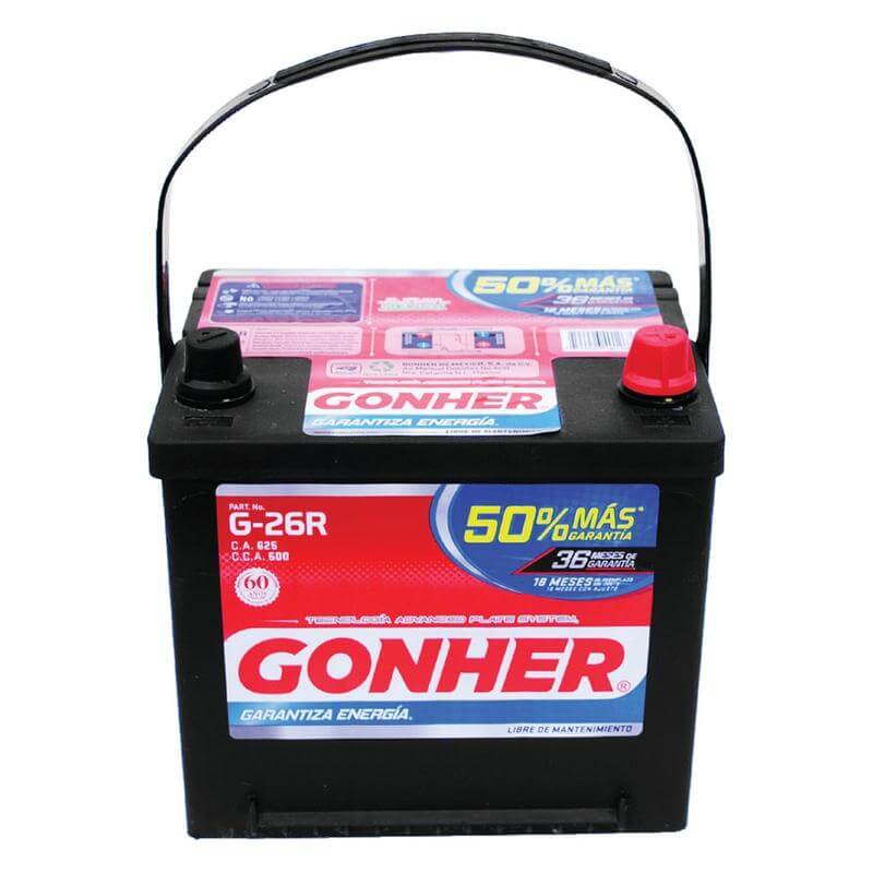 Acumulador G-26R GONHER 12V SA 40126