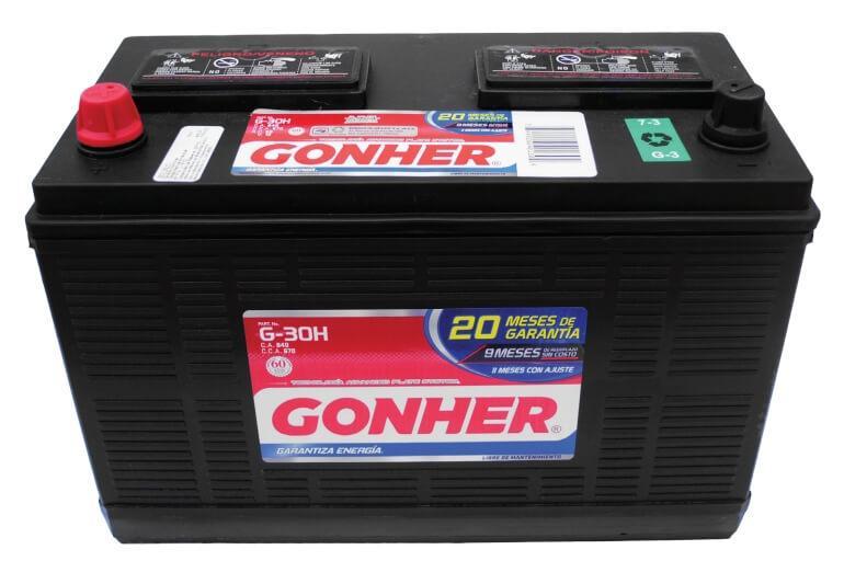 Acumulador G-30H GONHER 12V SP 40130