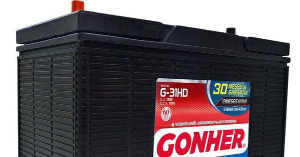 Acumulador G-31HD GONHER 12V SP 40331