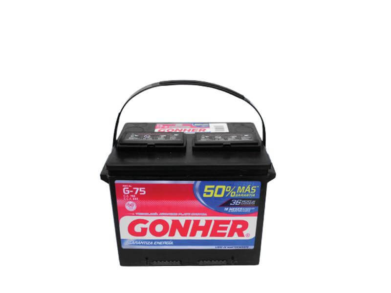 Acumulador G-75 GONHER 12V SA 40175