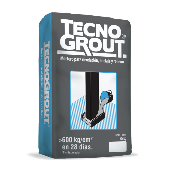 Tecnogrout Envasado 25Kg