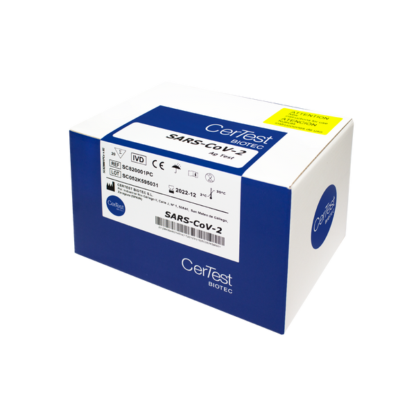 Prueba para detección de antígenos (Ag) de SARS-CoV-2 Ag